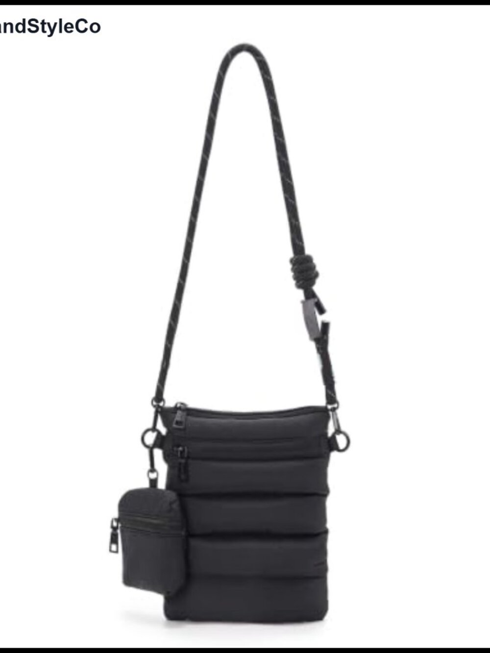 Small Crossbody Bag for Women Nylon Sling Purse Adjustable Strap